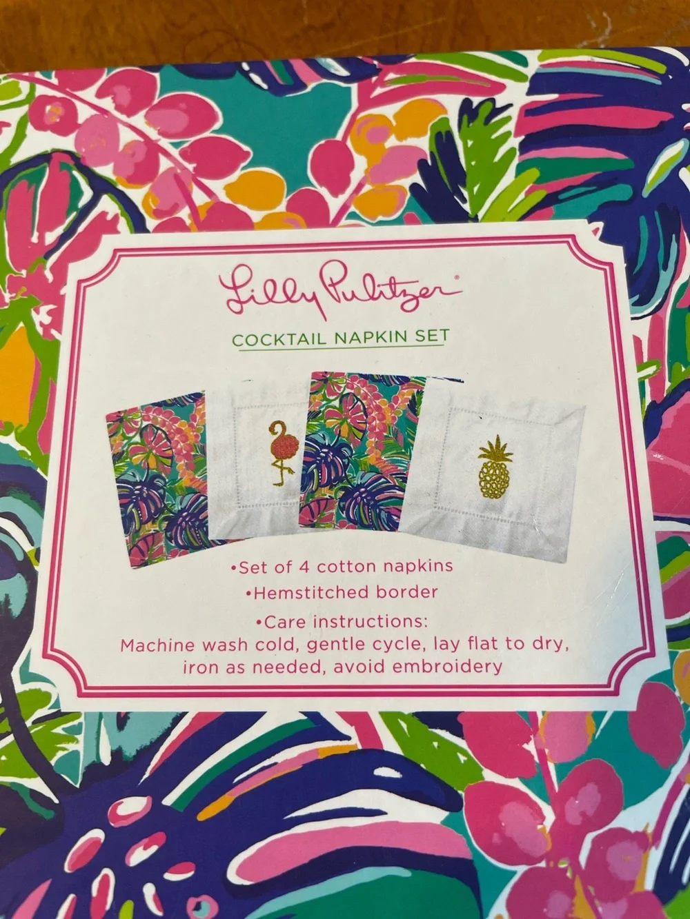 Lilly Pulitzer NEW cocktail napkins